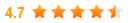 4.7 star rating